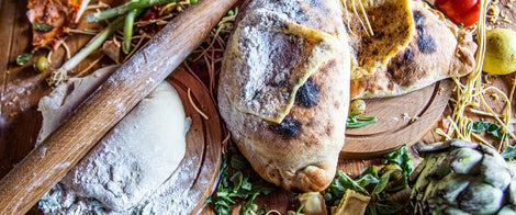 Pizzateig rundwirken