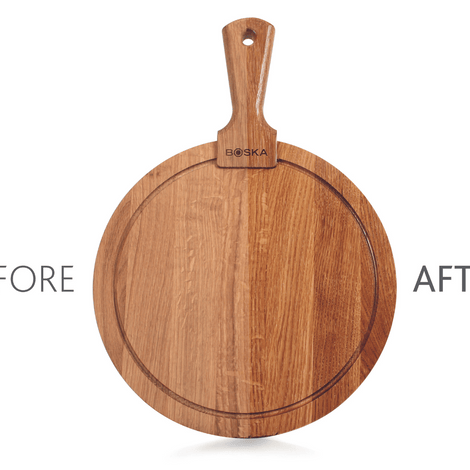 In this way, your serving board will last a lifetime
