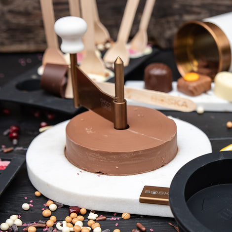 Chocolade disc voor de Choco Kruller