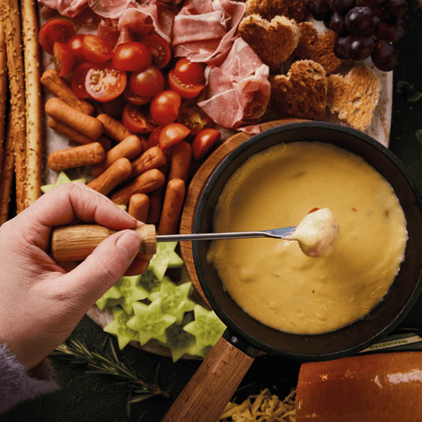 Kidproof Cheese Fondue (non-alcoholic)