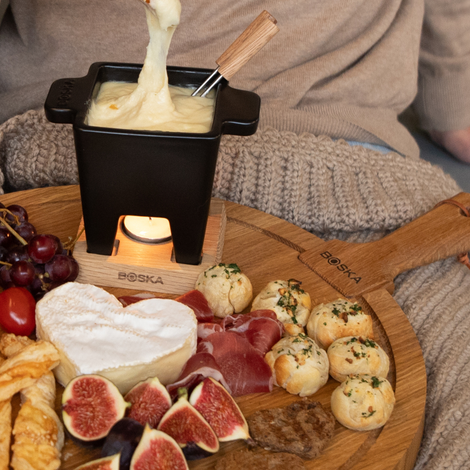 Mini pains à l’ail au four - Idée de dipper pour fondue au fromage