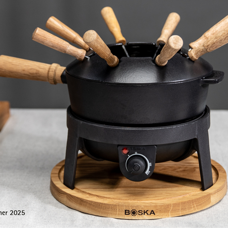 Ausgezeichnetes Design: Elektrisches Fondue-Set von BOSKA gewinnt Preis