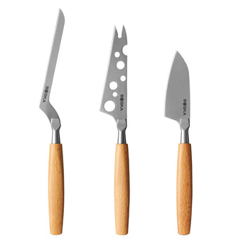 Cheese Knife Set Amigo Kaasmessenset Amigo: Veelzijdig en Duurzaam | Voor Alle Kaassoorten | BOSKA
