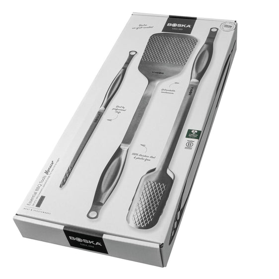 320044 - BOSKA Essential BBQ Tools Monaco+ , Set van 3