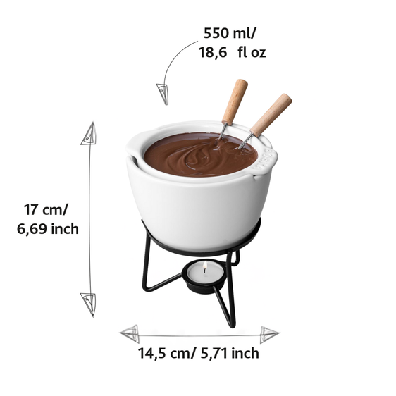 Choco Fondue Marie - 550 ml