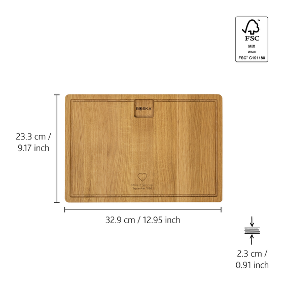 Gepersonaliseerd Dining Board Friends M - 33 cm