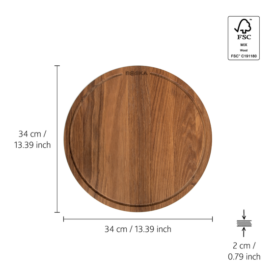 Pizzabrett Friends L - ⌀ 34 cm