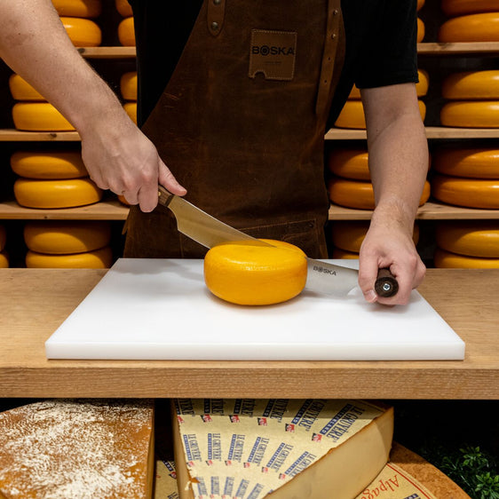 Couteau à fromage hollandais professionnel en bois 'M', 250 mm