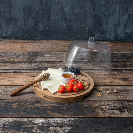 Servierbrett Rund Friends mit Glocke - ⌀ 23,8 cm