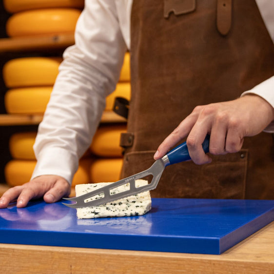 Couteau à fromage Polyvalent Professionnel, Bleu 140 mm