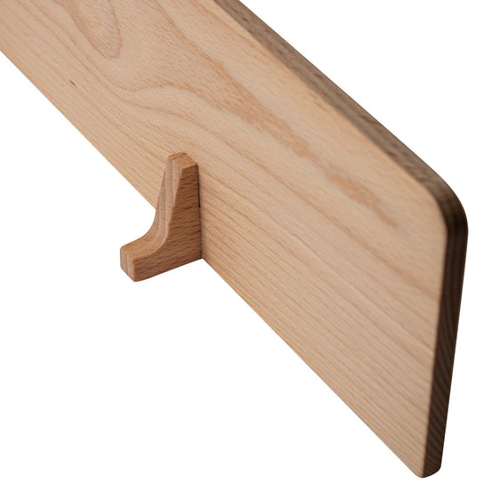 Séparateurs d'étagères en bois - Lot de deux