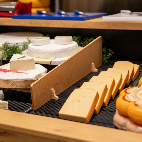 Séparateurs d'étagères en bois - Lot de deux