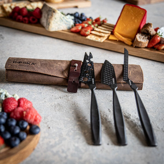 Cheese Knife Set Monaco+ Dark