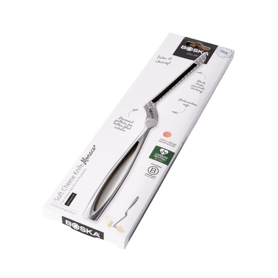 Packshot of soft cheese knife Monaco+