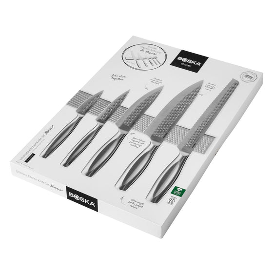 Ultimate Kitchen Knife Set Monaco+, incl. Magnetic Strip