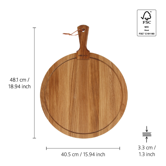 Serving Board Round Friends L - ⌀ 40.5 cm