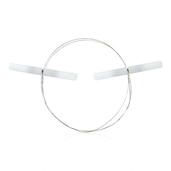 Fil à Couper avec 2 poignées en plastique 1200 x 0,6 mm Fil à Couper avec 2 poignées en plastique 1200 x 0,6 mm