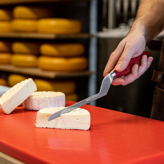 Professioneel Kaasmes Zacht, Rood 140 mm