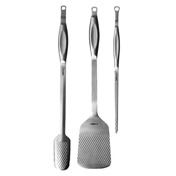 320044 - BOSKA Essential BBQ Tools Monaco+ , Set van 3