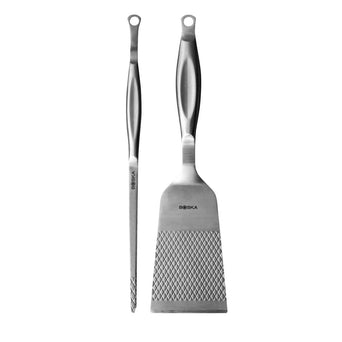 Burger & Veggie BBQ Tools Monaco+, Lot de 2 320045 - BOSKA Burger & Veggie BBQ Tools Monaco+ , Set van 2