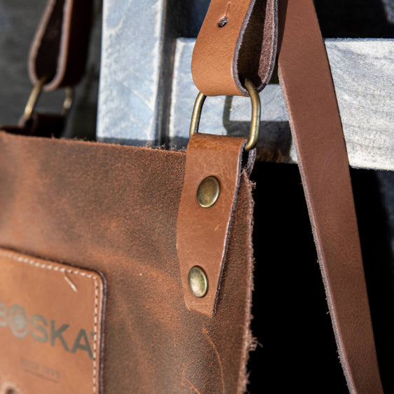 955050 - BOSKA Mr Smith Apron Brown Pocket