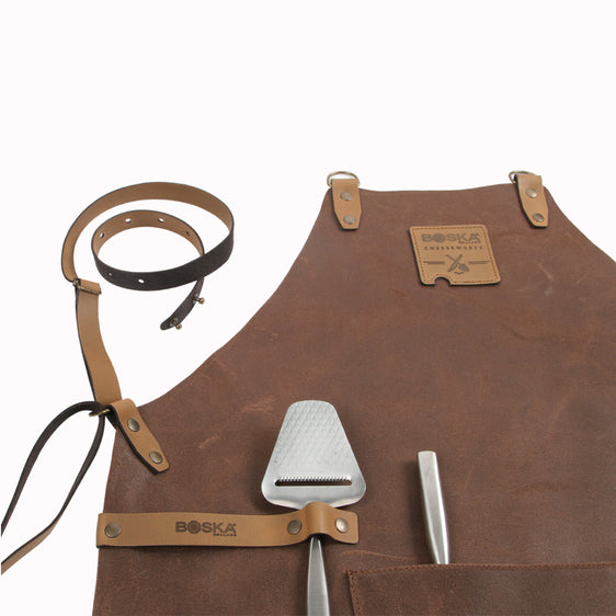 955052 - BOSKA Mr Smith Apron Brown Cross-Body