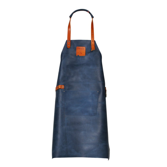 955054 - BOSKA Mr Smith Apron Blue Pocket