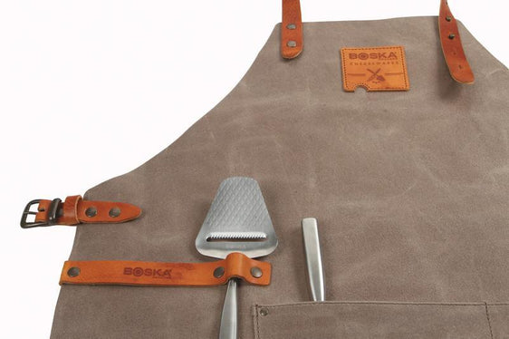 955055 - BOSKA Mr Smith Apron Gray Pocket