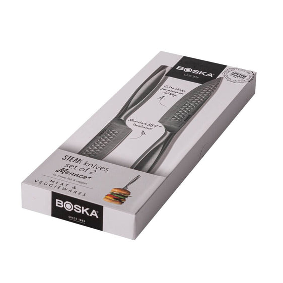 307130 - BOSKA Steakmessen Monaco+ Set of 2