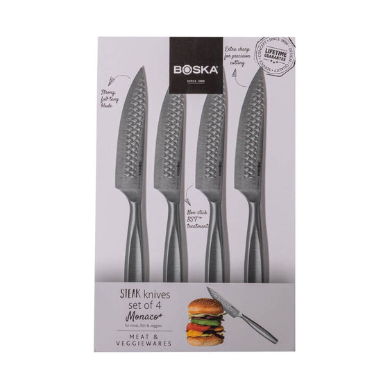 307131 - BOSKA Steakmessen Monaco+, Set van 4