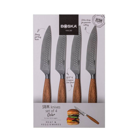 Steak Knives Oslo+, Set of 4