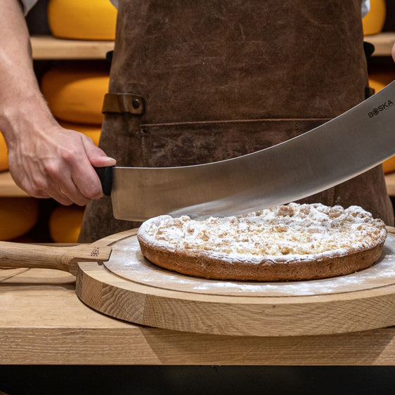 Holländisches Käsemesser Professionell schwarzer Handgriff XL 430 mm