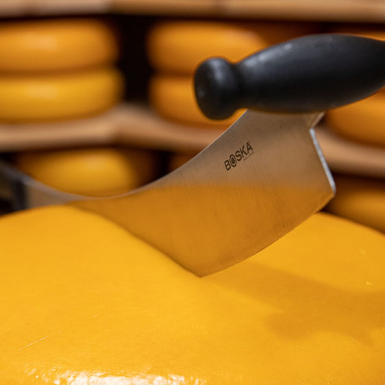 Holländisches Käsemesser Professionell schwarzer Handgriff XL 430 mm