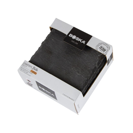 359002 BOSKA Onderzetters Leisteen - Set van 4