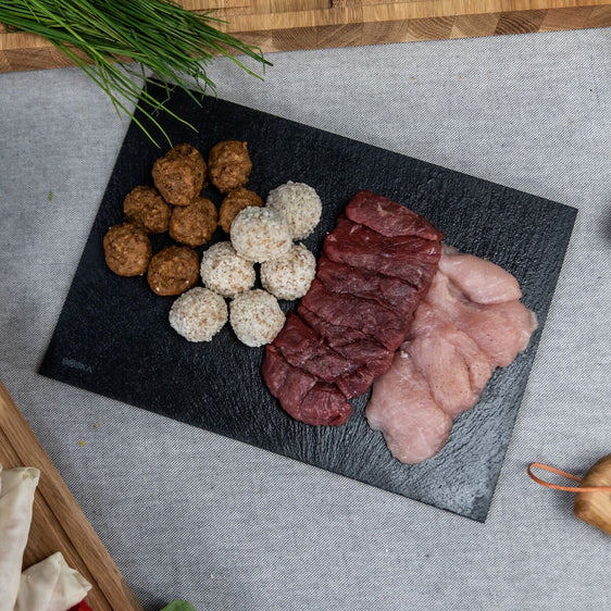 Serving Board Slate Light M - 25 cm