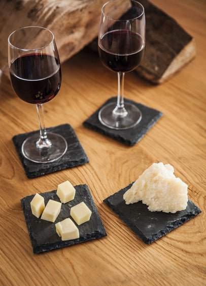 359002 BOSKA Onderzetters Leisteen - Set van 4