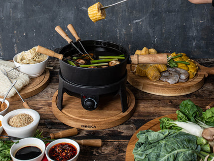 Bouillon-Fondue/Feuertopf (Elektrischen Fondue-Set)
