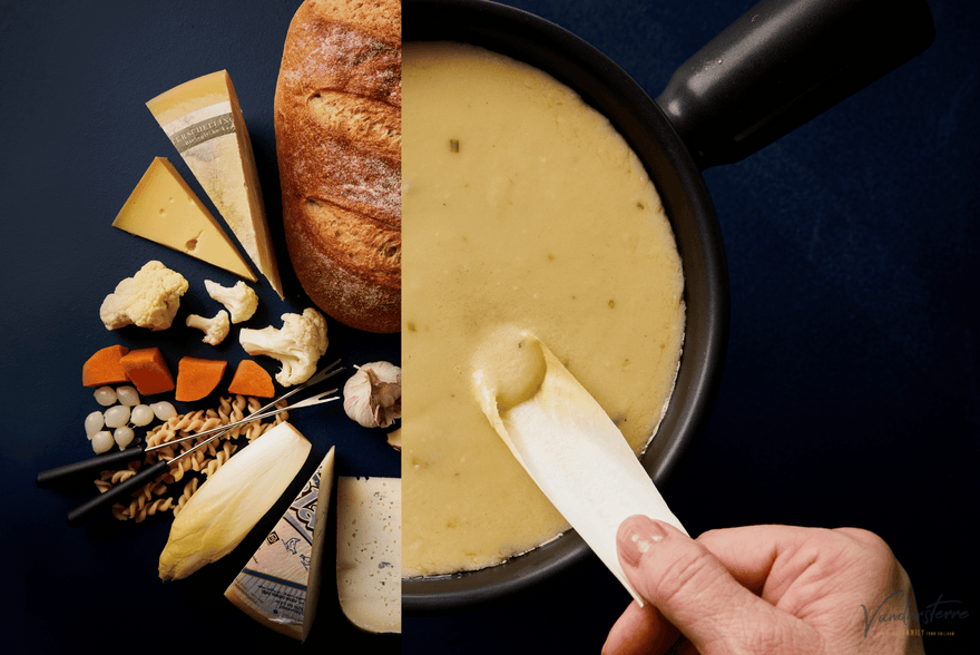 Fondue au fromage bio