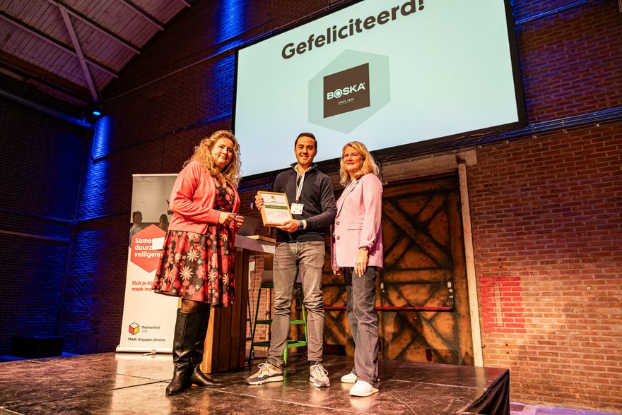 BOSKA reçoit le certificat de durabilité Thuiswinkel : une nouvelle étape dans l'entrepreneuriat durable