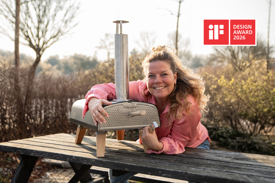 BOSKA gewinnt iF DESIGN AWARD 2026 für Pizzaofen Pro Pellet