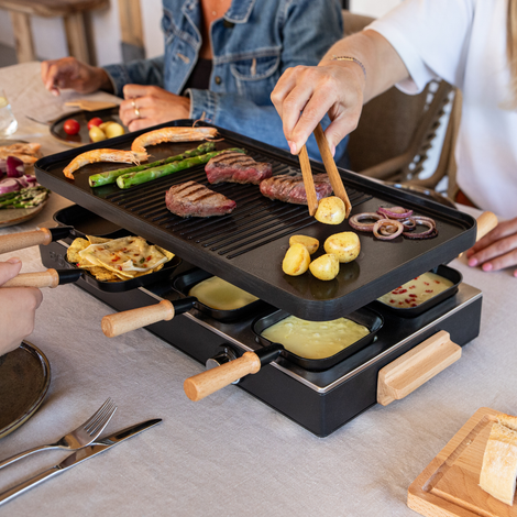 How do you get cheese fondue, raclette or tabletop grill smells out of your home? 6 golden tips!