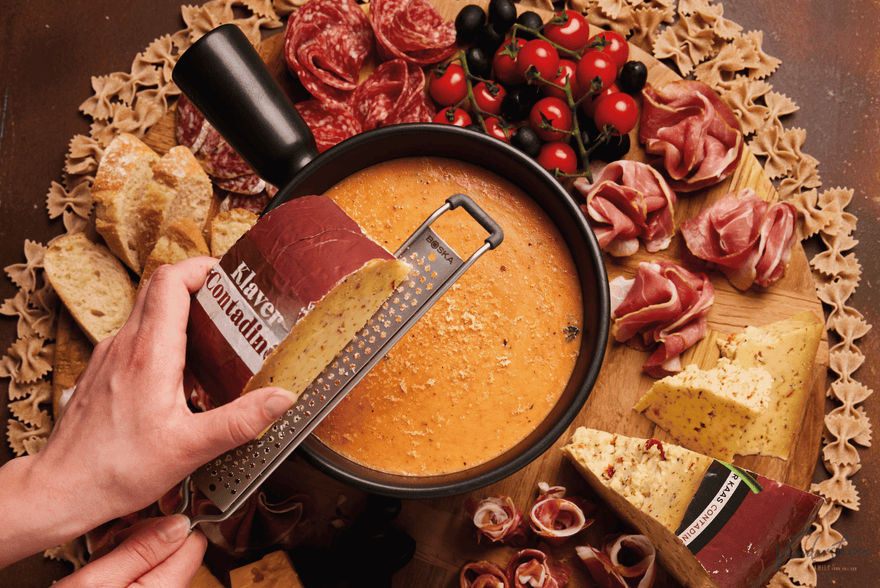 Mediterranes Käsefondue