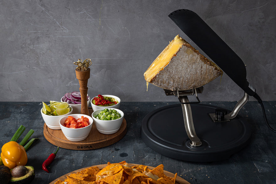 Raclette Quattro Serviervorschlag