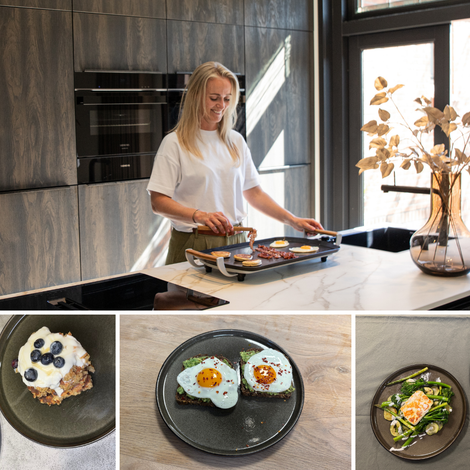 What I eat in a day: gesunde und einfache Rezepte auf der elektrischen Grillplatte
