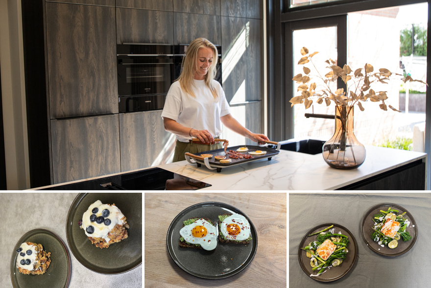 What I eat in a day: healthy and easy recipes on an electric griddle