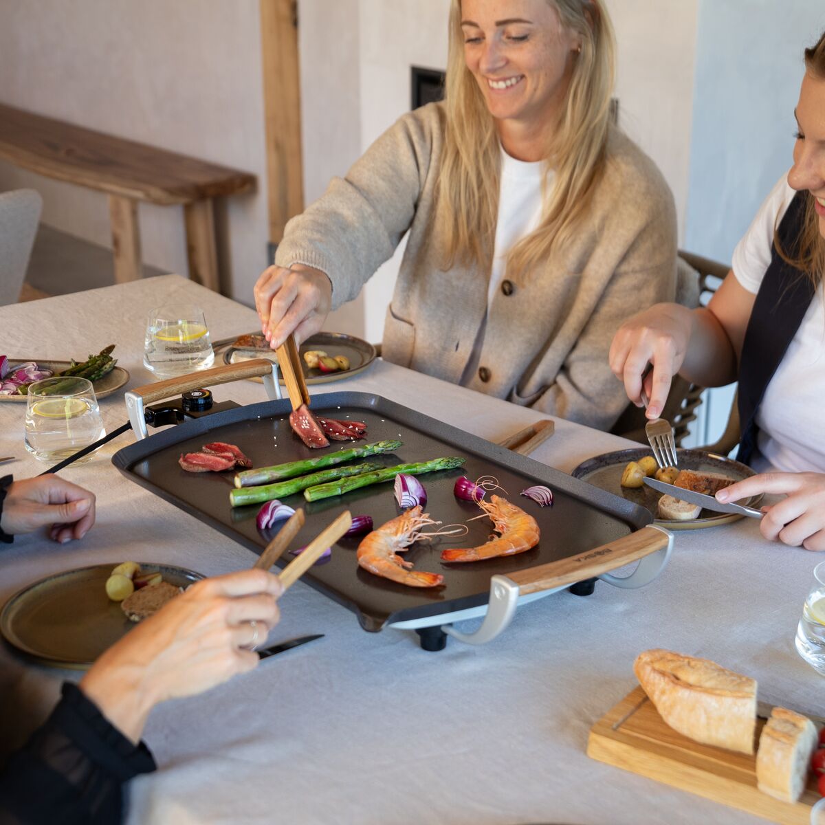 Electric griddle | Teppanyaki for table | BOSKA Food Tools
