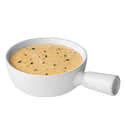 Coupelle Pour Fondue En Céramique - Blanche - Diamètre 8,5 Cm - H&H - Lavable Lave-vaisselle Et Micro-ondes - 9