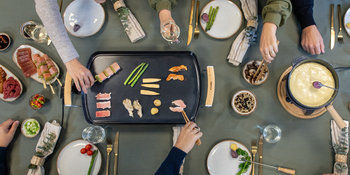 Samen genieten van lekker eten