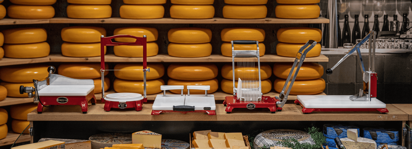 Cheese cutting machines