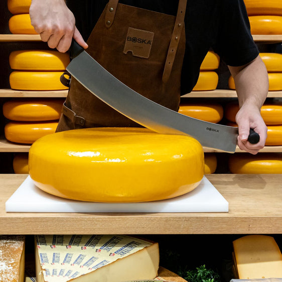 Holländisches Käsemesser Professionell schwarzer Handgriff XL 430 mm